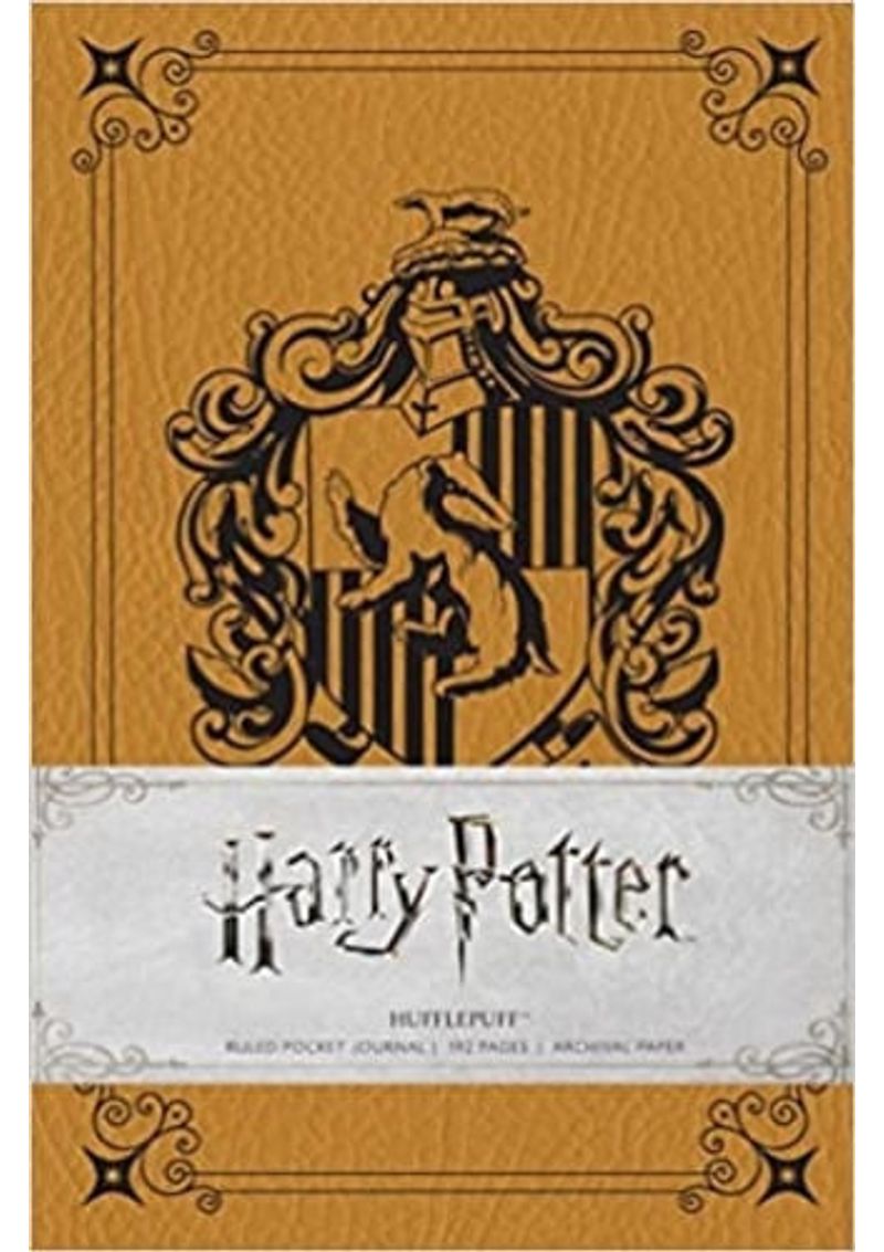 HARRY-POTTER--HUFFLEPUFF-RULED-POCKET-JOURNAL