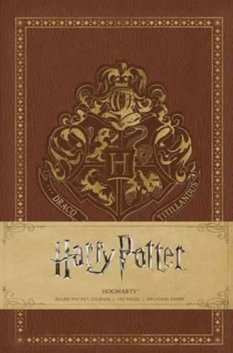 HARRY POTTER: HOGWARTS RULED POCKET JOURNAL