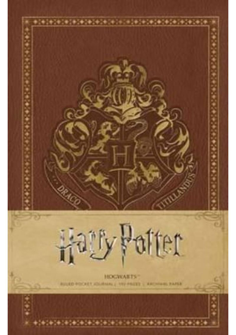 HARRY-POTTER--HOGWARTS-RULED-POCKET-JOURNAL