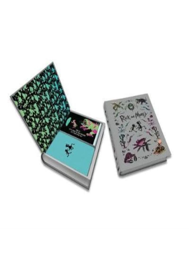 RICK-AND-MORTY-DELUXE-NOTE-CARD-SET--WITH-KEEPSAKE-BOOK-BOX-