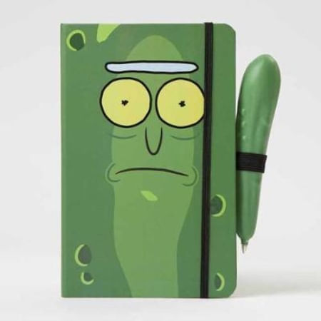RICK AND MORTY: PICKLE RICK HARDCOVER RULED JOURNAL WITH PEN