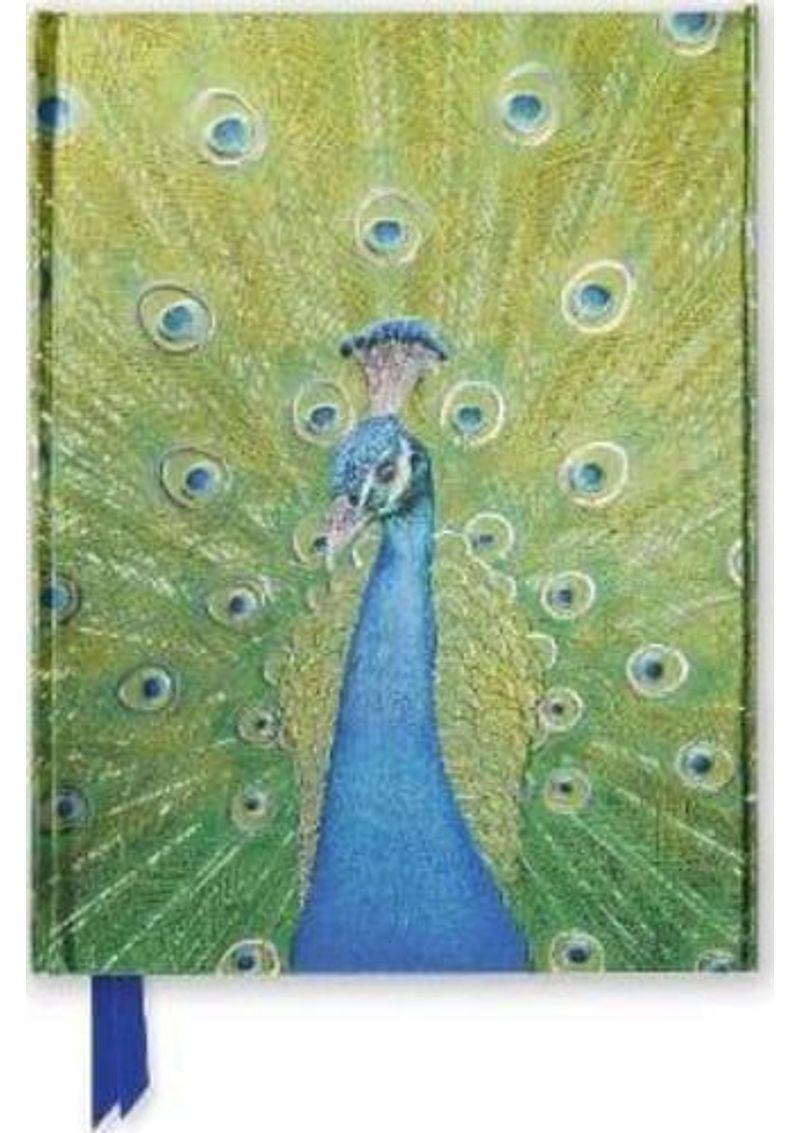 PEACOCK--IN-BLUE-AND-GREEN-JOURNAL