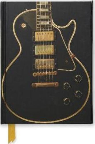 GRETSCH BLACK ELECTRIC GUITAR JOURNAL