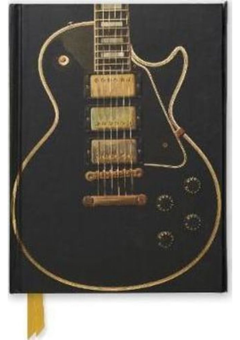 GRETSCH-BLACK-ELECTRIC-GUITAR-JOURNAL