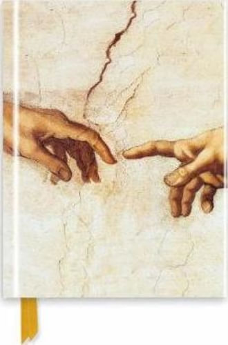 MICHELANGELO CREATION HANDS JOURNAL