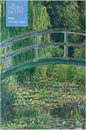 NATIONAL GALLERY MONET BRIDGE OVER LILY PO