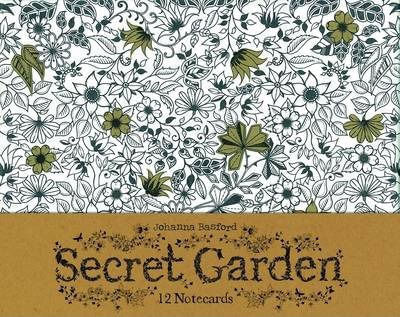 SECRET GARDEN: 12 NOTECARDS