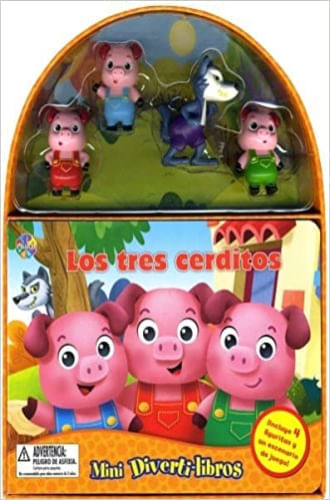 LOS TRES CERDITOS MINI DIVERTI-LIBROS