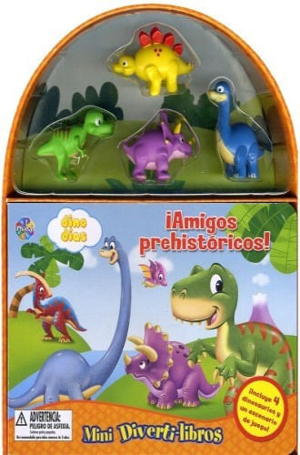 AMIGOS PREHISTORICOS MINI DIVERTI-LIBROS