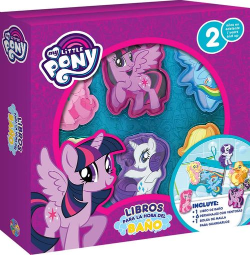 MY LITTLE PONY LIBROS PARA LA HORA DEL BANO