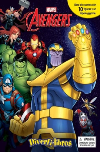 AVENGERS INFINITY DIVERTI-LIBROS