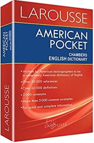 AMERICAN POCKET CHAMBERS ENGLISH DICTIONARY