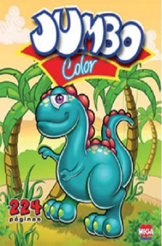 JUMBO COLOR 224 PAGINAS. DINOSAURIO