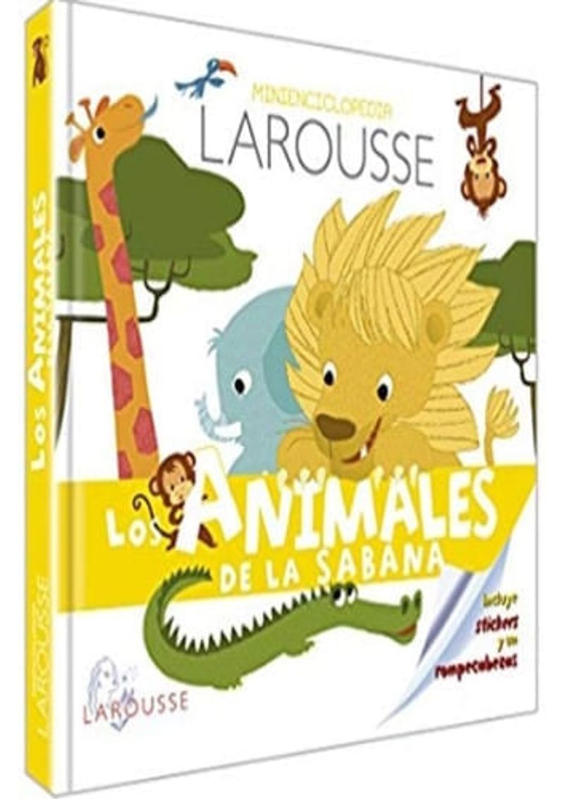 MINI-ENCICLOPEDIA-LAROUSSE---LOS-ANIMALES-DE-LA-SABANA