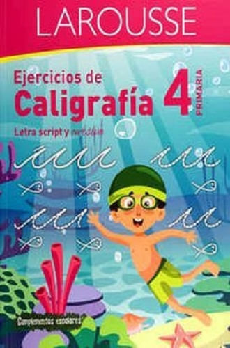EJERCICIOS DE CALIGRAFIA 4° DE PRIMARIA