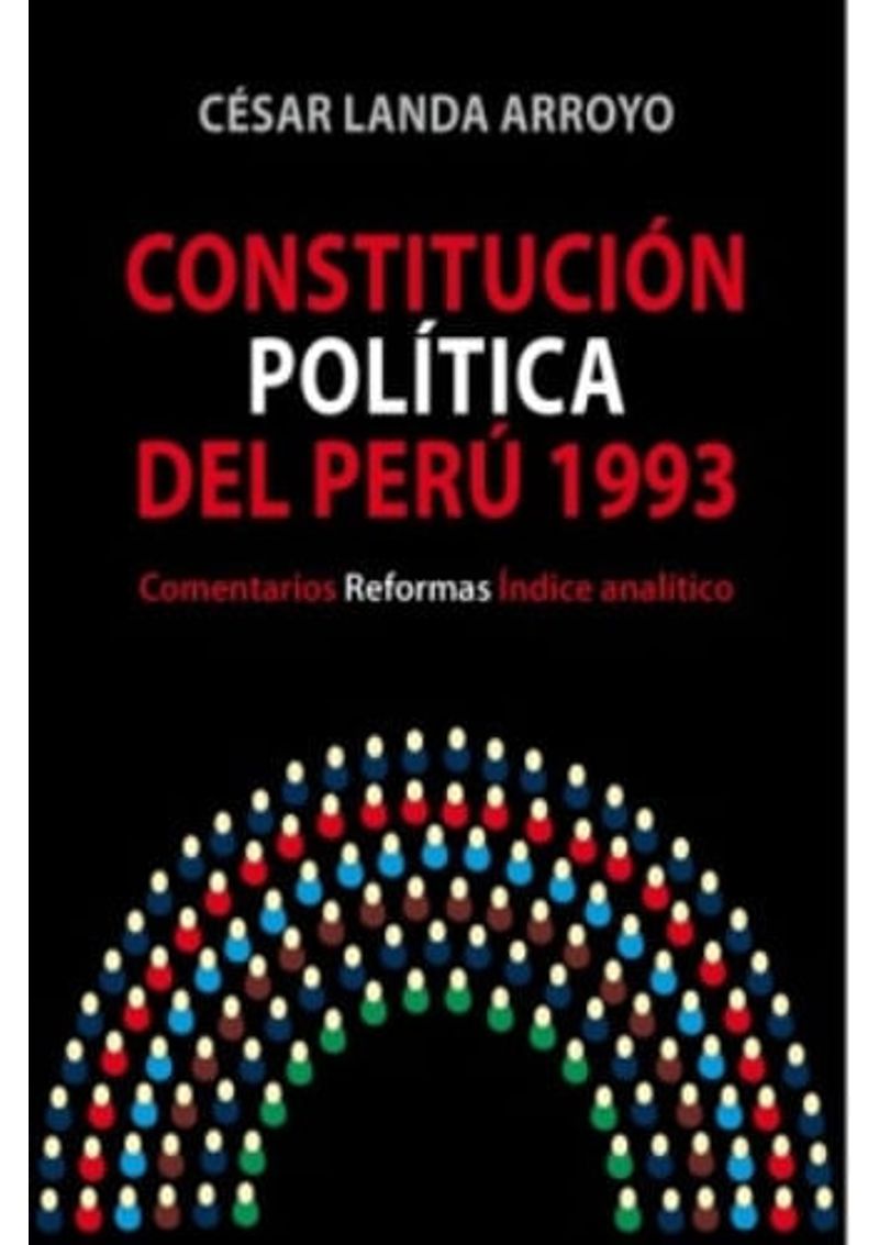 CONSTITUCION POLÍTICA DEL PERU 1993 | HUMANIDADES | IBERO LIBRERIAS