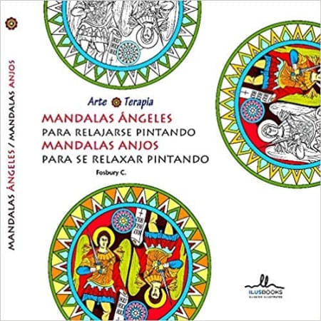 MANDALAS ÁNGELES PARA RELAJARSE PINTANDO