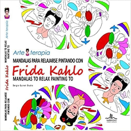 MANDALAS PARA RELAJARSE PINTANDO CON FRIDA KAHLO