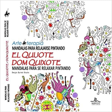 MANDALAS PARA RELAJARSE PINTANDO EL QUIJOTE