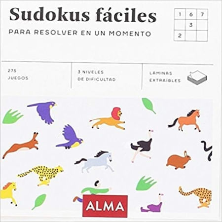 PASATIEMPO - SUDOKUS FACILES PARA RESOLVER EN UN MOMENTO
