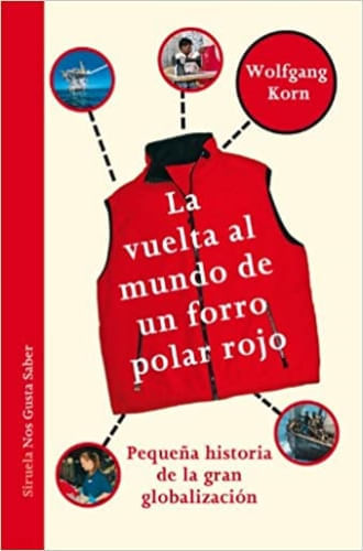 VUELTA AL MUNDO DE UN FORRO POLAR ROJO