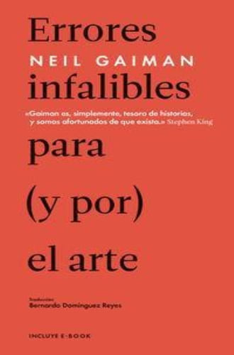 ERRORES INFALIBLES PARA (Y POR) EL ARTE
