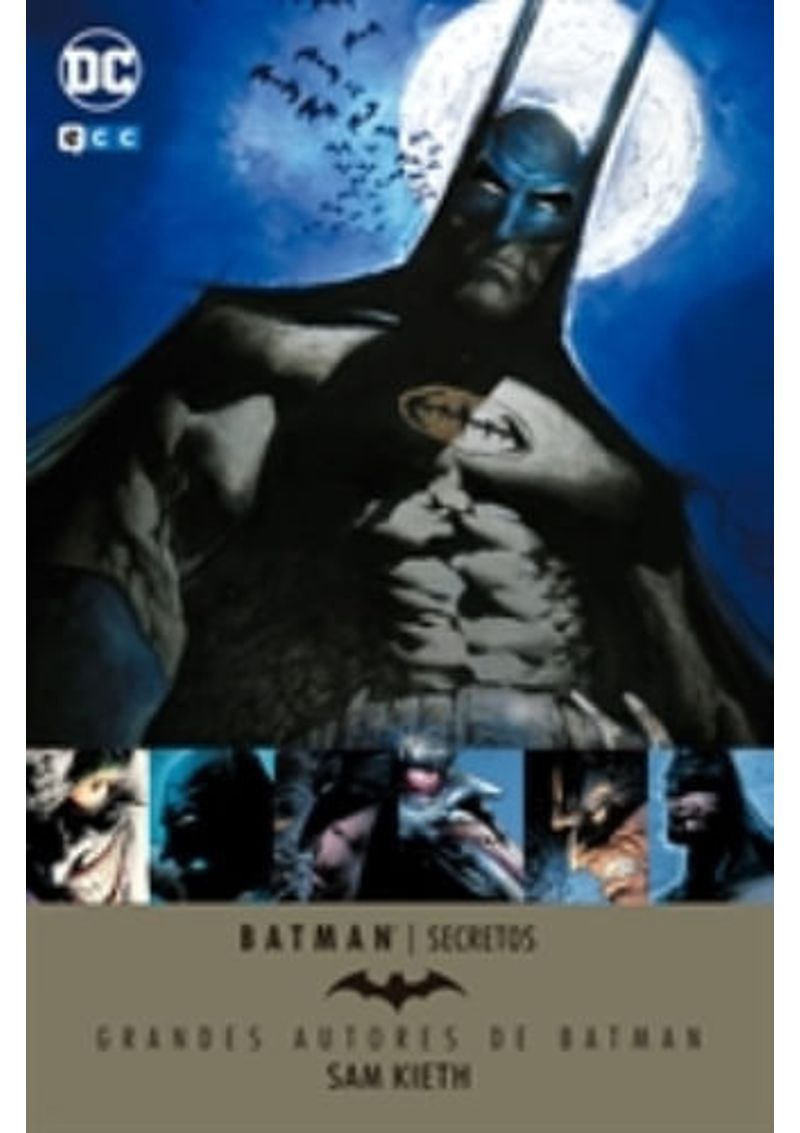 GRANDES-AUTORES-DE-BATMAN--SAM-KIETH---SECRETOS
