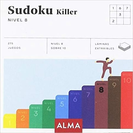 PASATIEMPO - SUDOKU KILLER. NIVEL 8