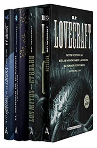 ESTUCHE H.P. LOVECRAFT (CLÁSICOS ILUSTRADOS)