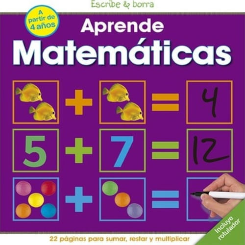 MATEMÁTICAS, ESCRIBE, BORRA, APRENDE