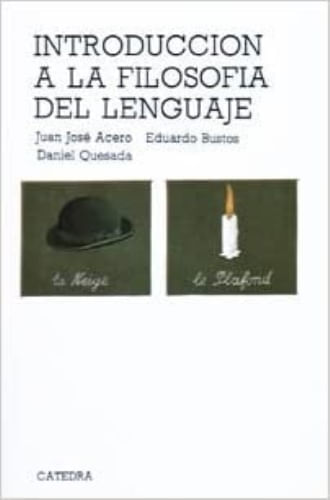 INTRODUCCION A LA FILOSOFÍA DEL LENGUAJE