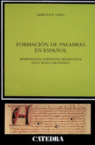 FORMACION DE PALABRAS EN ESPAÑOL