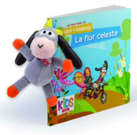 CABRA Y MARIPOSA: LA FLOR CELESTE