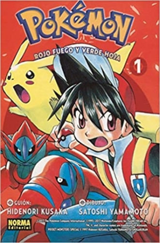 POKEMON 13 - ROJO FUEGO Y VERDE HOJA 01
