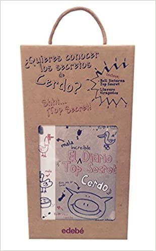 KIT DIARIO TOP SECRET DE CERDO