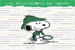 LOS-PASATIEMPOS-DE-SNOOPY