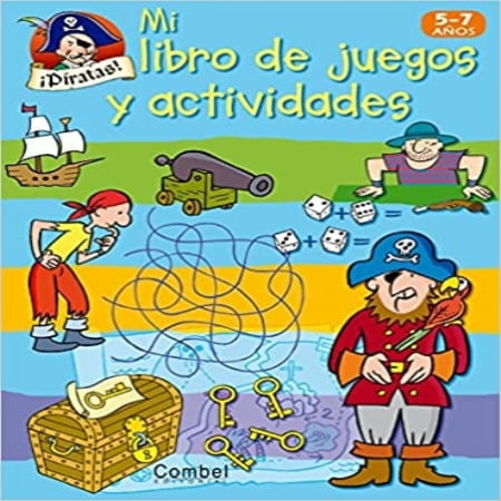 MI LIBRO DE JUEGOS Y ACTIVIDADES - PIRATAS