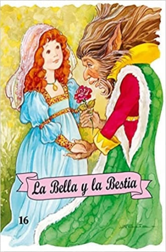 COLECCIÓN  TROQUELADOS CLÁSICOS - LA BELLA Y LA BESTIA