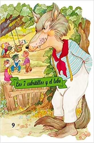 COLECCION  TROQUELADOS CLÁSICOS - LOS 7 CABRITILLOS Y EL LOBO
