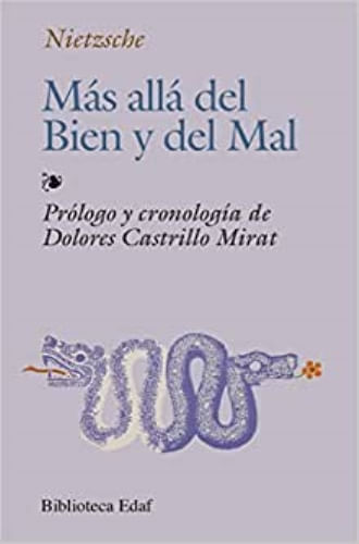 MAS ALLA DEL BIEN Y DEL MAL