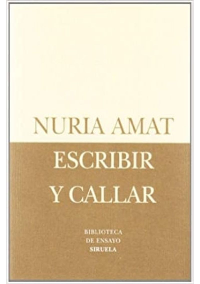 ESCRIBIR-Y-CALLAR