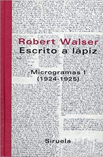 ESCRITO A LAPIZ. MICROGRAMAS I
