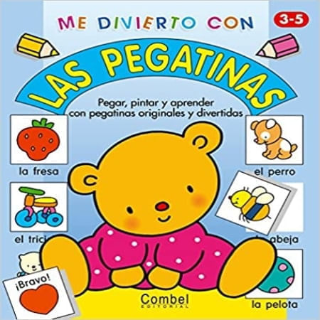 ME DIVIERTO CON LAS PEGATINAS