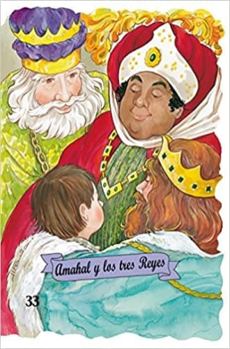 COLECCION  TROQUELADOS CLÁSICOS - AMAHAL Y LOS TRES REYES