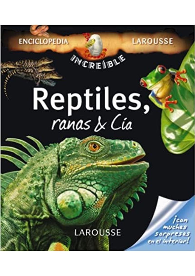 INCREIBLE-ENCICLOPEDIA-.-REPTILES-RANAS---CIA