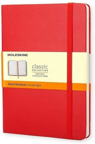 MOLESKINE CLASSIC NOTEBOOK RED