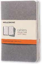MOLESKINE-CAHIER-JOURNAL--SET-OF-3--POCKET-RULED-PEBBLE-G