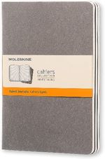 MOLESKINE-CAHIER-JOURNAL--SET-OF-3--LARGE-RULED-PEBBLE-GR