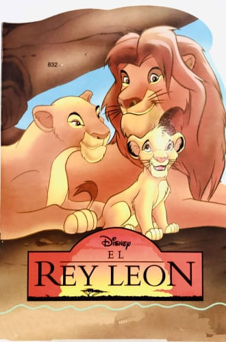 MIS ANIMALITOS DISNEY - EL REY LEON