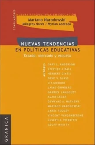 NUEVAS TENDENCIAS EN POLÍTICAS EDUCATIVAS